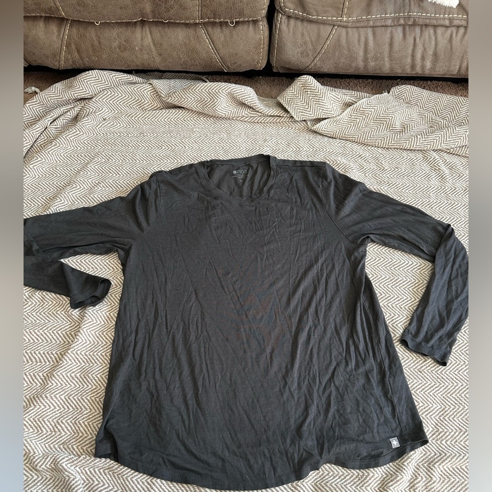Figs grey long sleeve